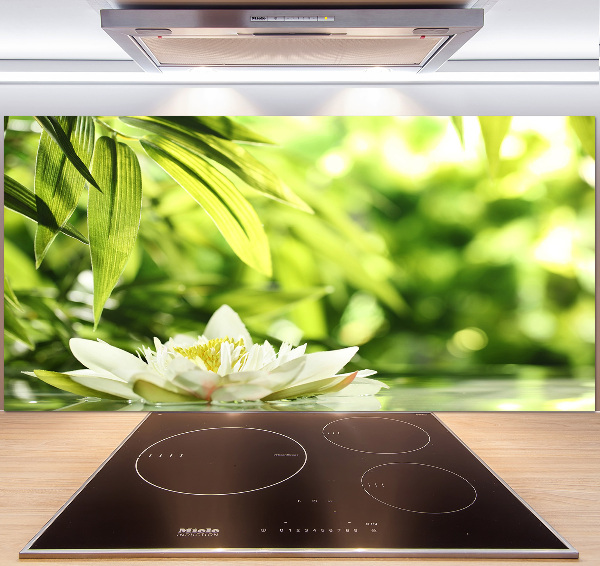Keuken achterwand Waterlelie