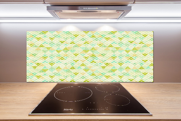 Achterwand keuken Geometrische achtergrond