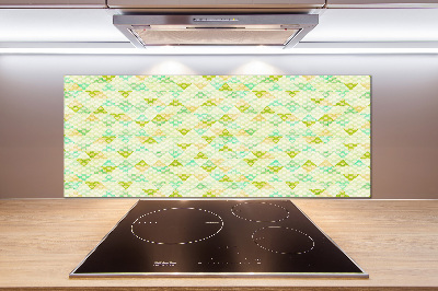 Achterwand keuken Geometrische achtergrond