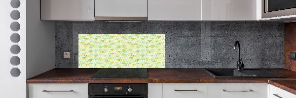 Achterwand keuken Geometrische achtergrond