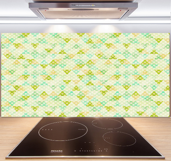 Achterwand keuken Geometrische achtergrond