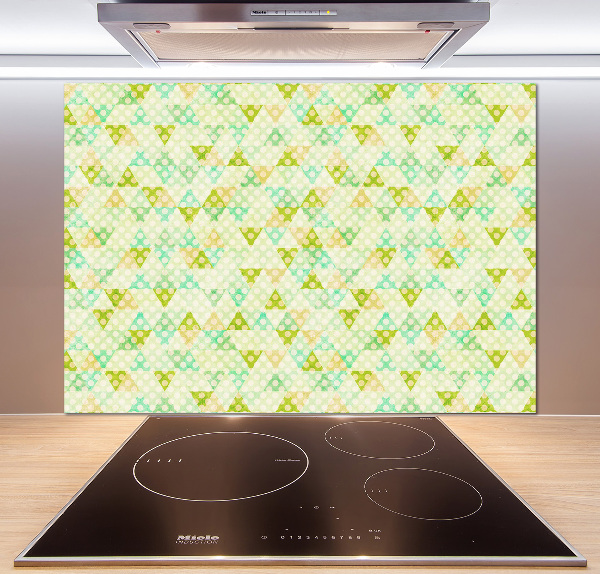 Achterwand keuken Geometrische achtergrond