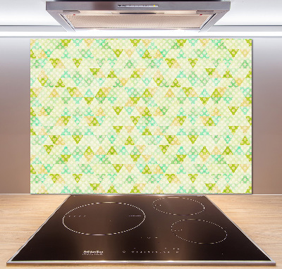Achterwand keuken Geometrische achtergrond