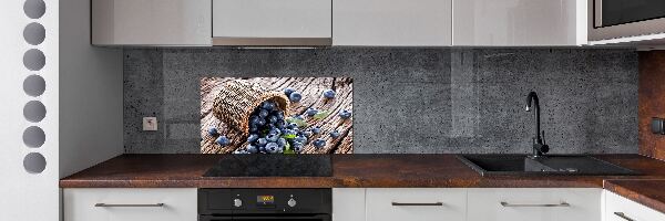 Keuken achterwand Bessen in een mand