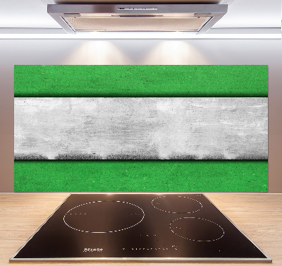 Spatplaat keuken Groene muur
