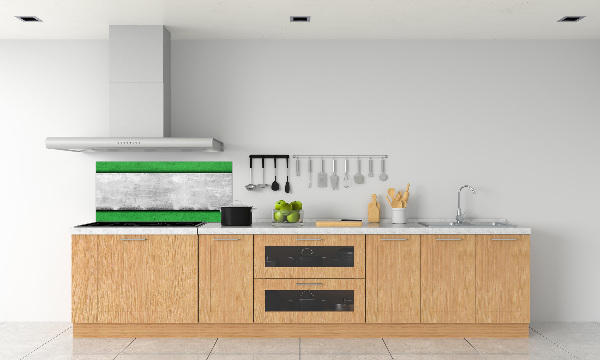 Spatplaat keuken Groene muur