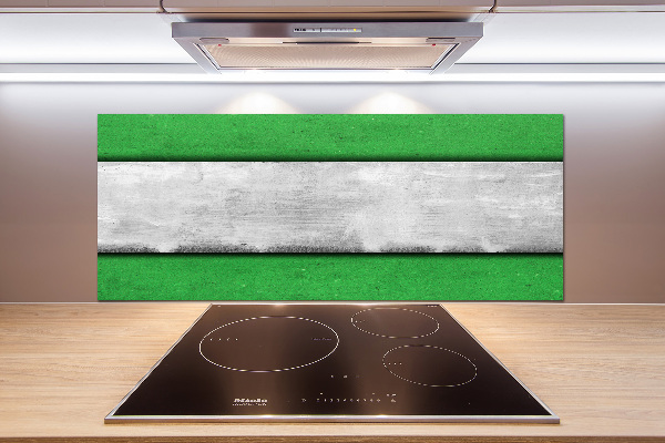 Spatplaat keuken Groene muur