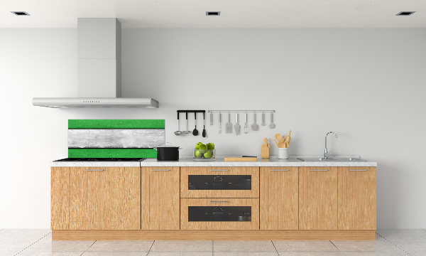 Spatplaat keuken Groene muur