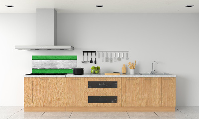 Spatplaat keuken Groene muur