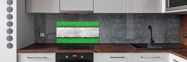 Spatplaat keuken Groene muur
