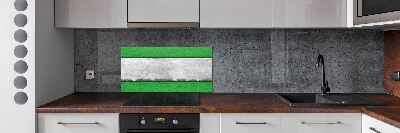 Spatplaat keuken Groene muur