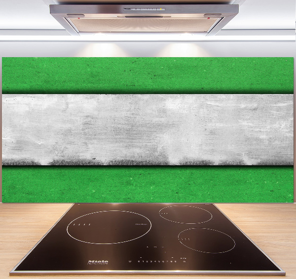 Spatplaat keuken Groene muur