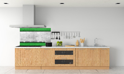 Spatplaat keuken Groene muur
