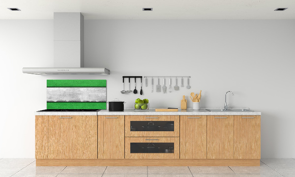 Spatplaat keuken Groene muur