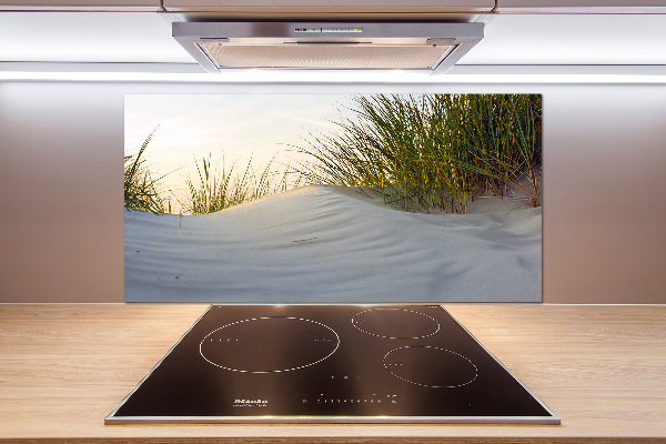 Achterwand keuken duinen aan zee