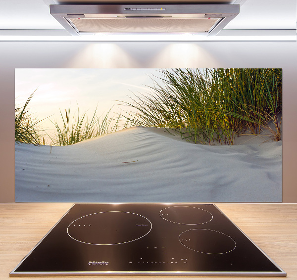 Achterwand keuken duinen aan zee