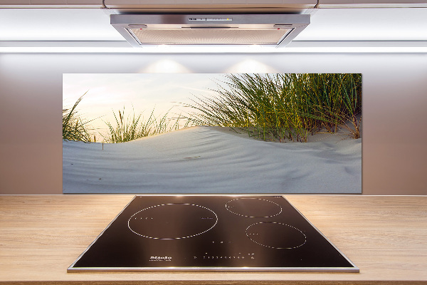 Achterwand keuken duinen aan zee