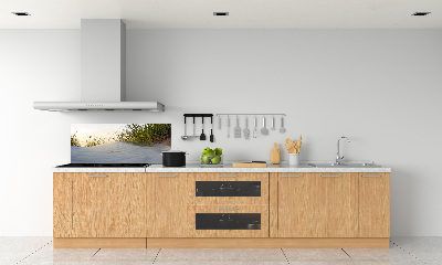 Achterwand keuken duinen aan zee