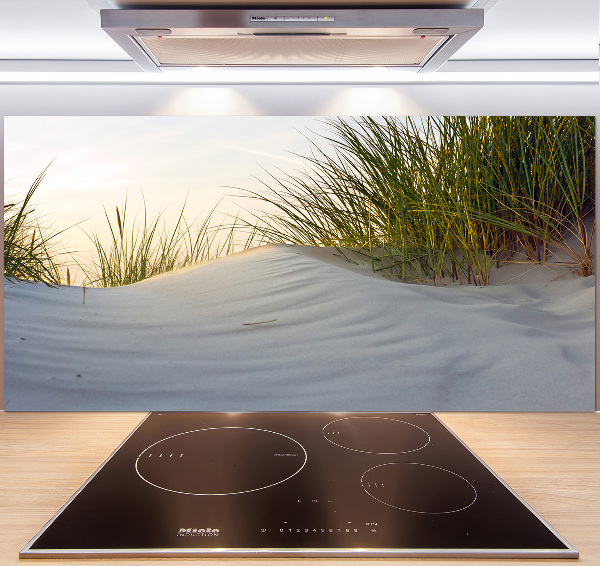 Achterwand keuken duinen aan zee