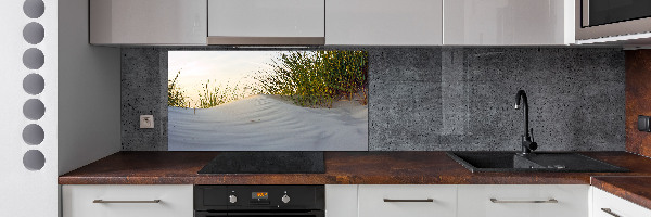 Achterwand keuken duinen aan zee