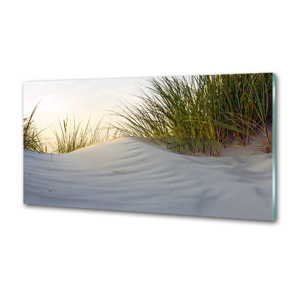 Achterwand keuken duinen aan zee