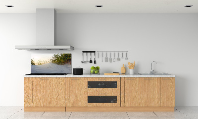 Achterwand keuken duinen aan zee