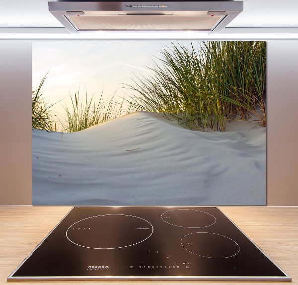 Achterwand keuken duinen aan zee