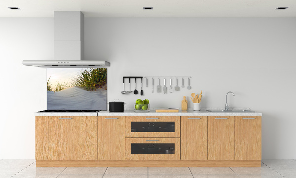 Achterwand keuken duinen aan zee