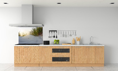 Achterwand keuken duinen aan zee