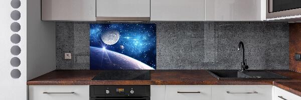 Spatplaat keuken Maan