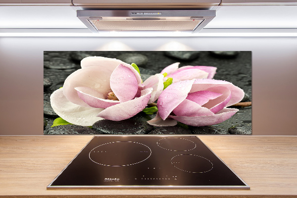 Spatscherm keuken Magnolia zensteen