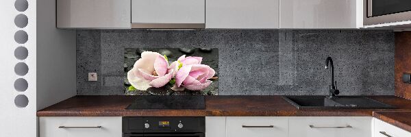 Spatscherm keuken Magnolia zensteen