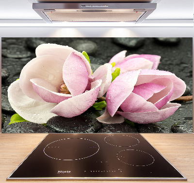 Spatscherm keuken Magnolia zensteen