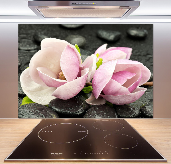 Spatscherm keuken Magnolia zensteen