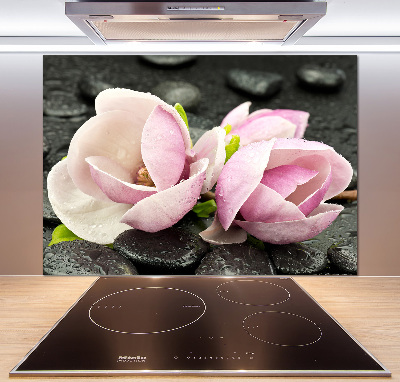 Spatscherm keuken Magnolia zensteen