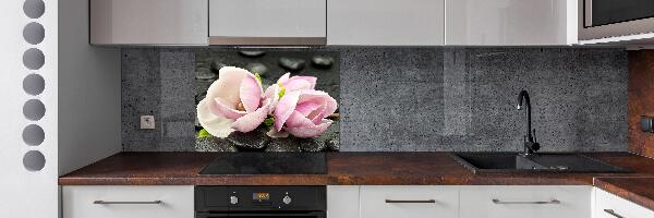 Spatscherm keuken Magnolia zensteen