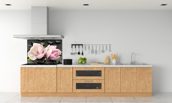 Spatscherm keuken Magnolia zensteen