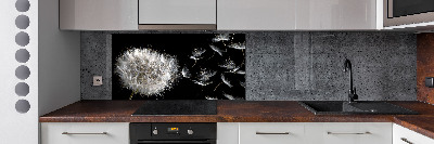 Spatplaat keuken Paardebloem