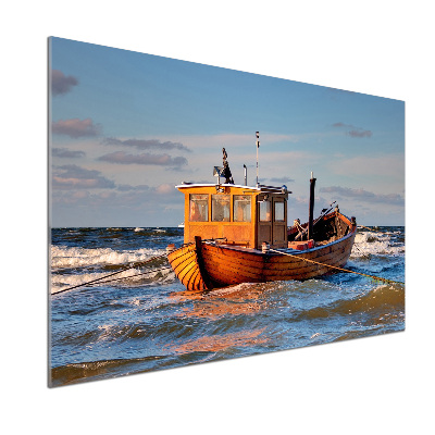 Spatplaat keuken Vissersboot