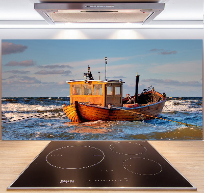Spatplaat keuken Vissersboot