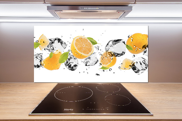 Keuken achterwand Citroen en water