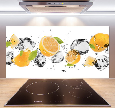Keuken achterwand Citroen en water