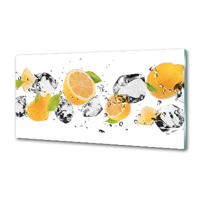 Panel do kuchni Cytryna i woda