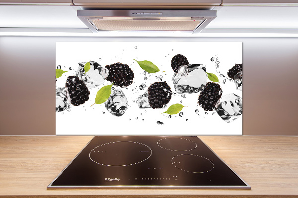 Achterwand keuken Kersen en water