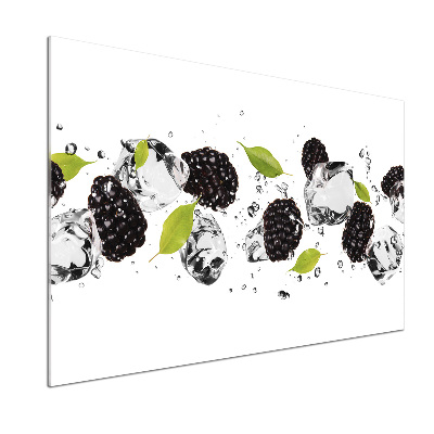 Panel do kuchni Czereśnie i woda