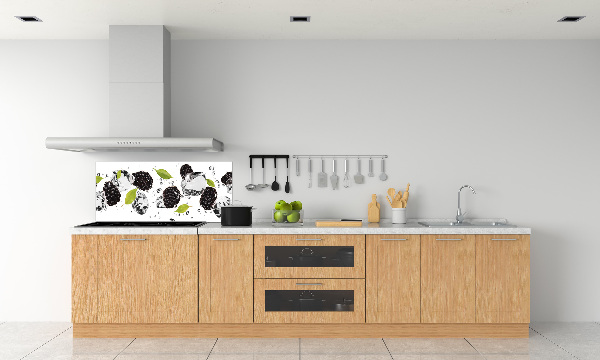Achterwand keuken Kersen en water