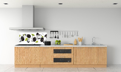 Achterwand keuken Kersen en water
