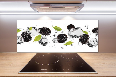 Panel do kuchni Czereśnie i woda