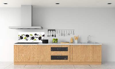 Achterwand keuken Kersen en water