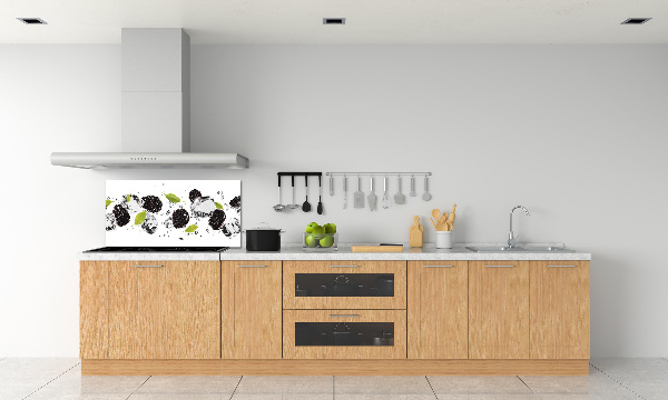 Achterwand keuken Kersen en water